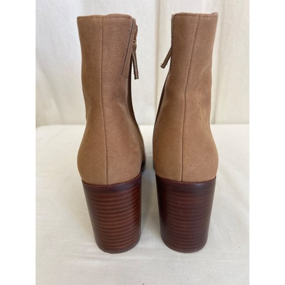 J Crew Factory Sueded platform boots BT278, Size 8 - Picture 5 of 8